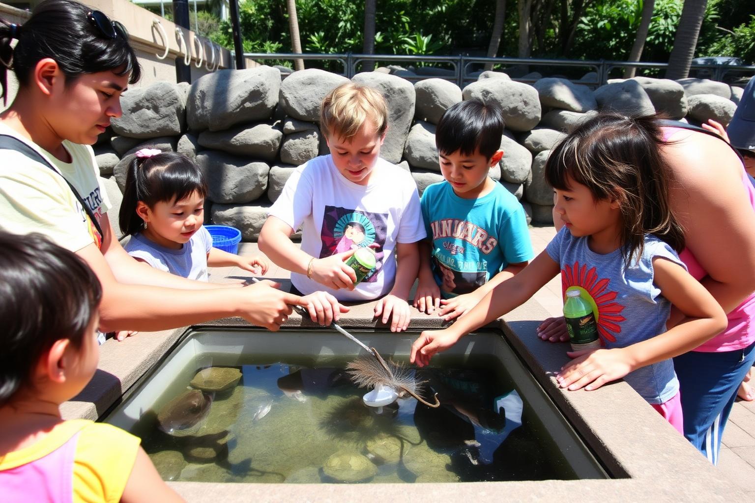 Get behind the glass.