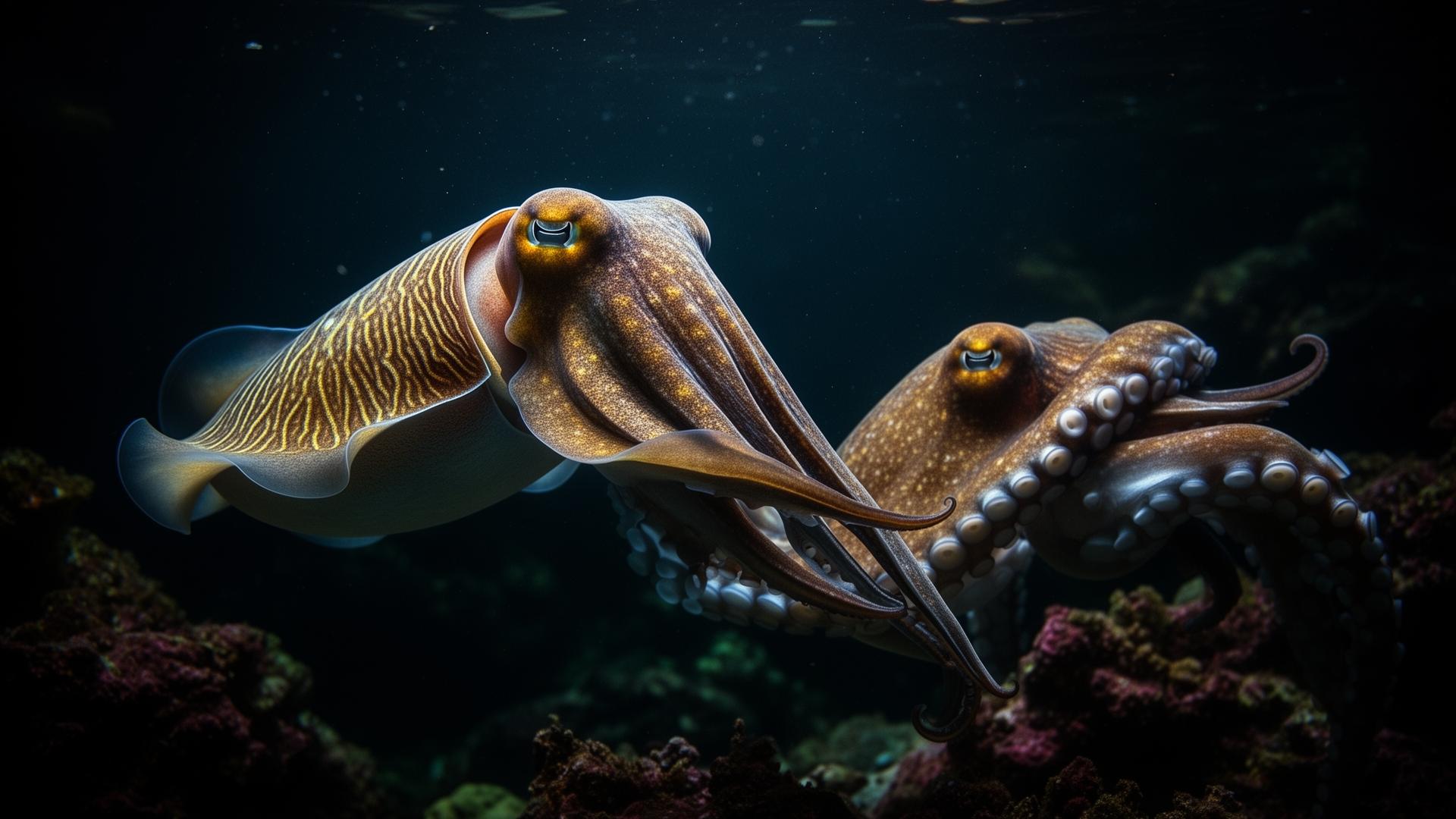 Jet Set, octopus & cephalopods